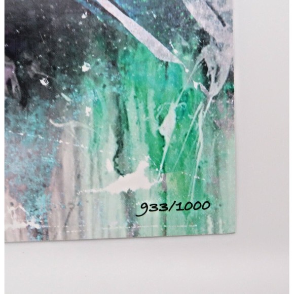 Green Lantern Art Print Nate Johnson 6x10 ComicTom101 Exclusive Ltd Ed 933/1000 - Picture 4 of 6